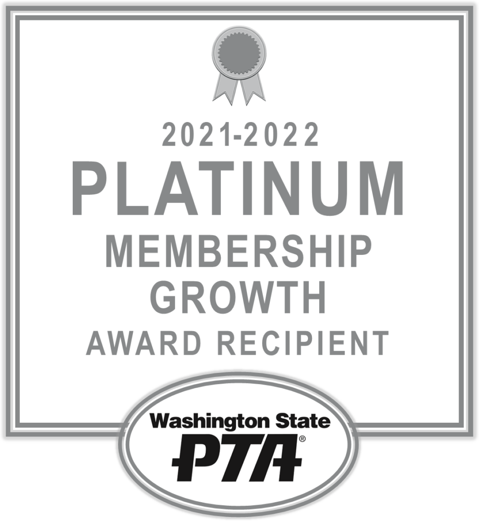 21-22 Platinum PTSA Membership Growth Award Recipient