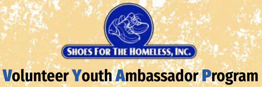 Shoes For the Homeless Inc. Volunteer Youth Ambassador Program logo