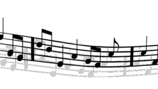 Musical Notes Banner